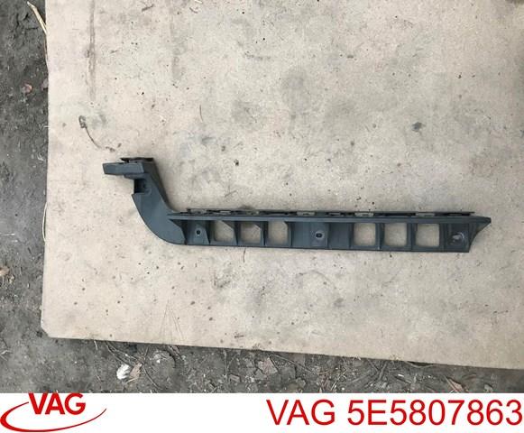 Напрямна заднього бампера, ліва 5E5807863 VAG