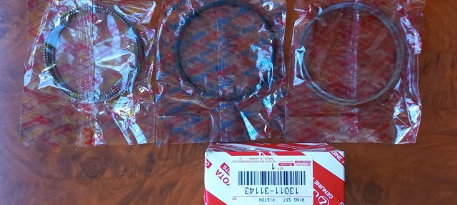 Кільця поршневі STD 1301131140 TOYOTA
