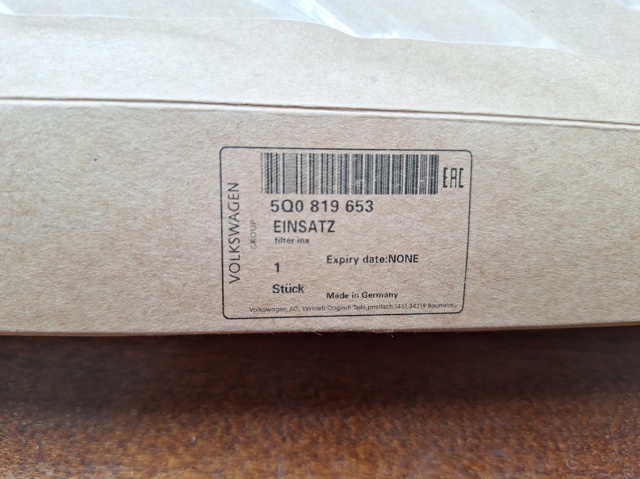 Фільтр пиловий Audi Q3