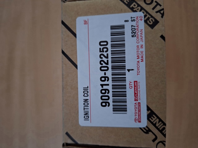 Котушка запалювання 90919A2013 TOYOTA