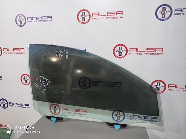Скло передніх дверей, правою 803009KA0A NISSAN