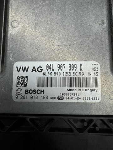 Блок двигуна 04L907309D VAG