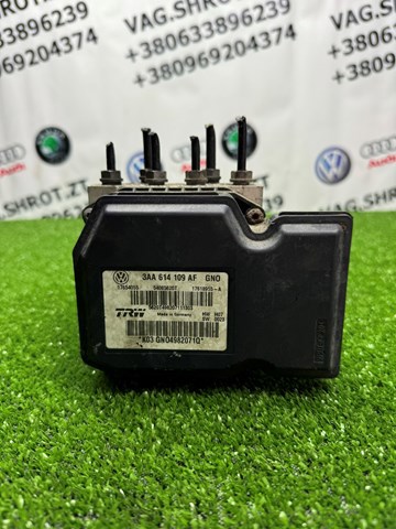 Блок керування АБС (ABS) 3AA614109AF VAG