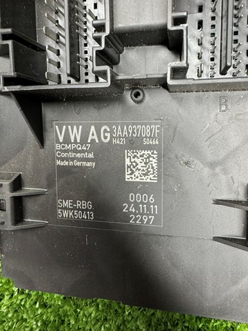 Блок комфорту 3AA937087F VAG