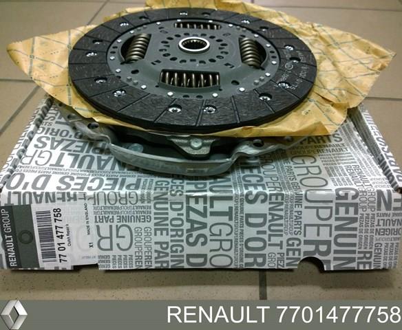 Зчеплення і комплектуючі 7701477758 RENAULT
