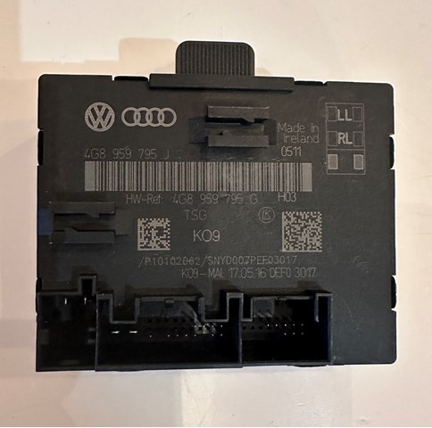 Блок комфорту задніх дверей 4G8959795J VAG
