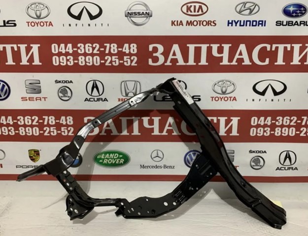 Супорт радіатора лівий/монтажна панель кріплення фар 532030E070 TOYOTA
