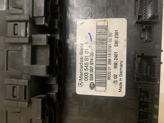 Блок керування сигналами SAM A0035455101 MERCEDES