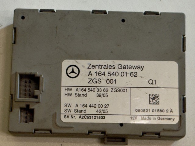 Блок управління центральним замком A1645400162 MERCEDES
