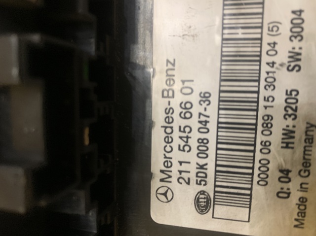 Блок управління сигналами SAM A2115456601 MERCEDES