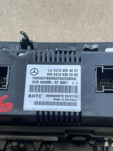 Механізм управління кондиціонером A2129009109 MERCEDES