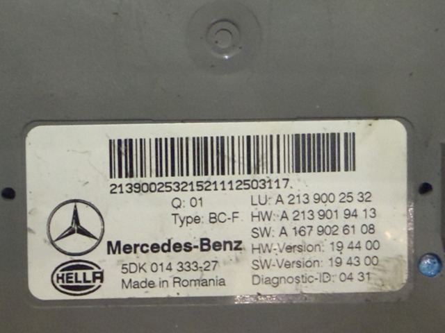 A2139002532 Mercedes