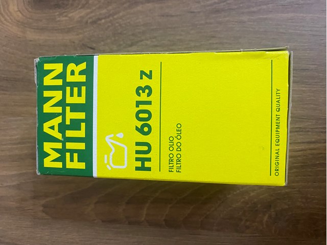 Масляний фільтр двигуна HU6013Z MANN