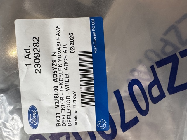Молдинг передніх правих дверей 2309282 FORD