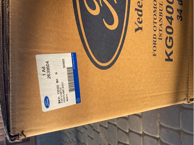Фара основна права 2639604 FORD