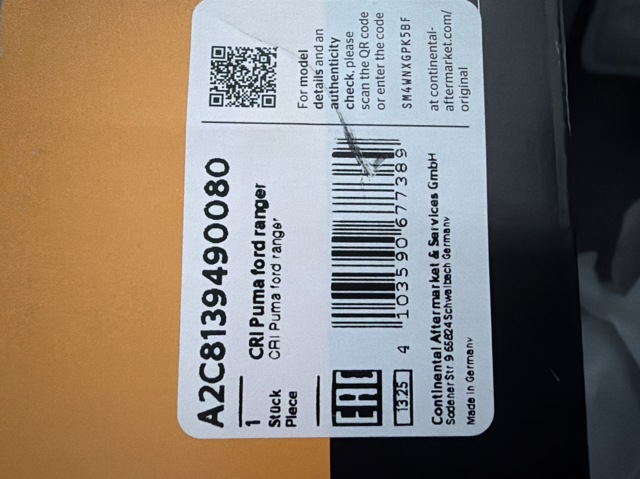 Форсунки електромагнітні A2C8139490080 CONTINENTAL