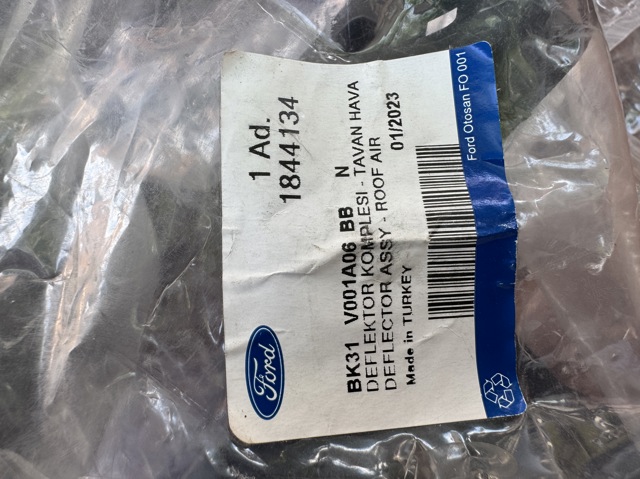 Повітропровід / дефлектор радіатора, нижній BK31V001A06BB FORD