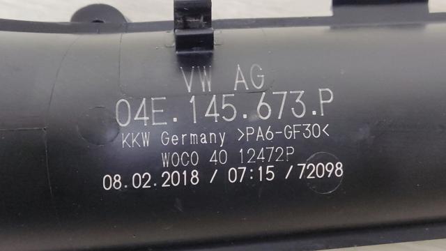 Патрубок повітряний, вхід в турбіну (наддув) 04E145673P VAG