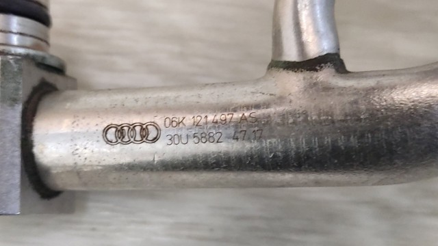 Шланг/патрубок рідинного охолодження турбіни, подача 06K121497AS VAG