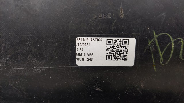 Кожух бампера переднього 1084168SO5E TESLA