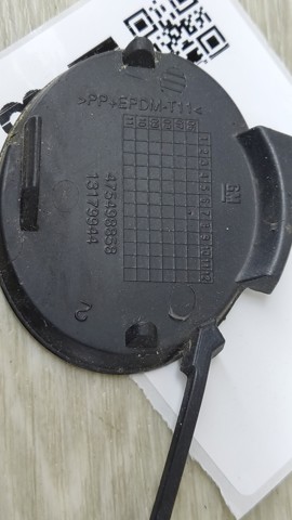 Заглушка бампера буксирувального гака, передня 13179944 GM