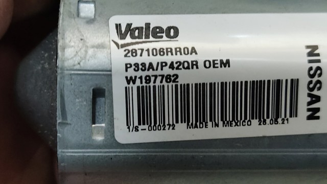 Склоочисник дверей задка 287106RR0A NISSAN