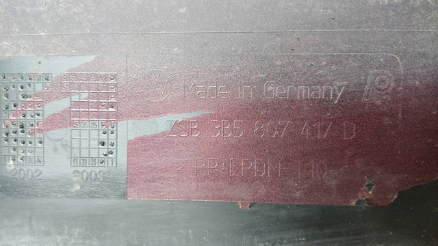Бампер задній 3B5807417D VAG