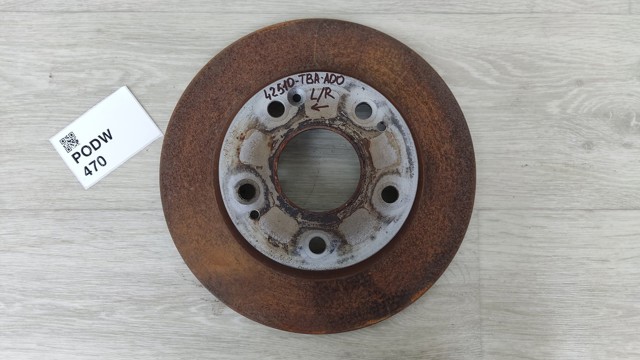 Задні дискові гальма 42510TBAA00 HONDA