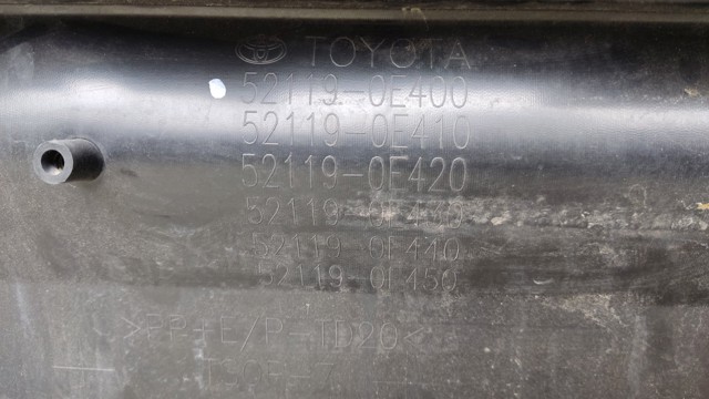 Кожух бампера переднього 521190E400 TOYOTA