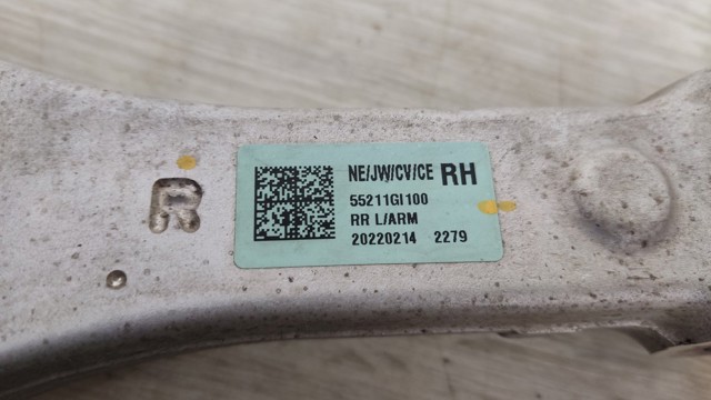 Важіль задньої підвіски нижній, правий 55211GI100 HYUNDAI