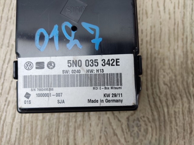 Блок керування мультимедійний 5N0035342E VAG