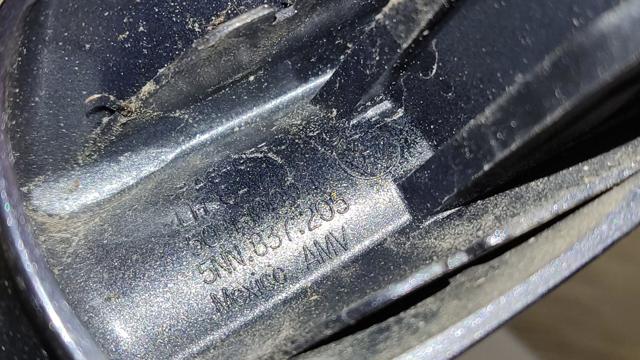 Ручка задніх дверей зовнішня, ліва 5NN837205GRU VAG