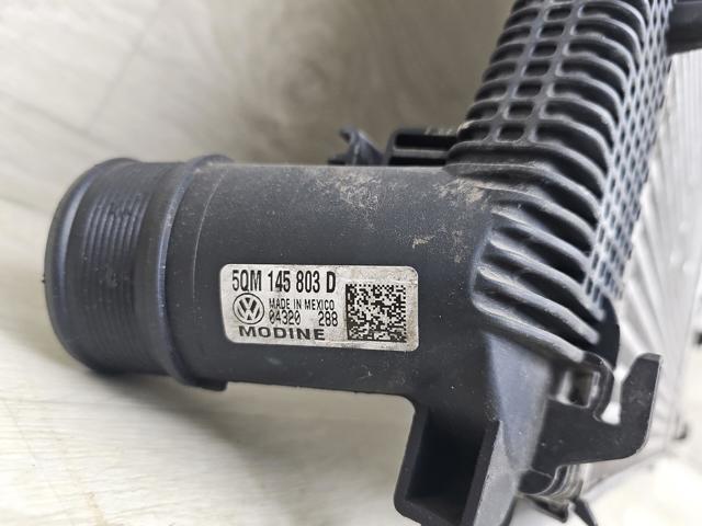 Охолоджувач наддувочного повітря 5QM145803A VAG
