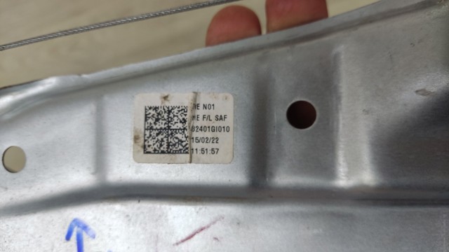 Механізм склопідіймача двері передньої, лівої 82403GI000 HYUNDAI