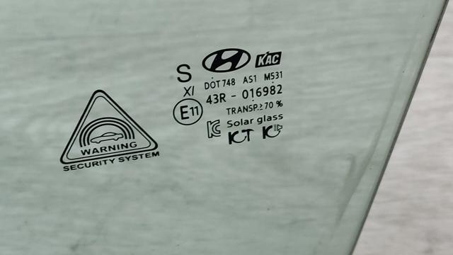 Скло та ущільнювачі скла вітрового правого/лівого 82410L1040 HYUNDAI