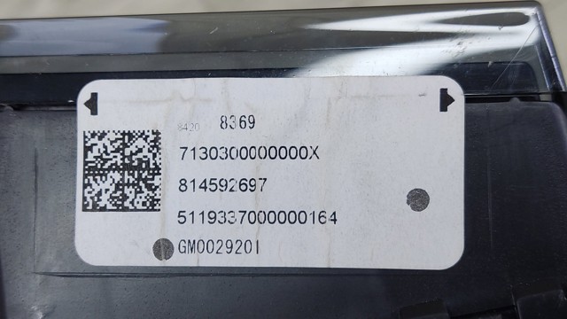 Бортовий комп'ютер 84208369 GM
