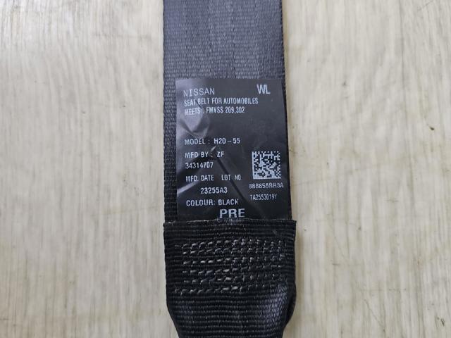 Пасок безпеки задній лівий 888856RR9A NISSAN