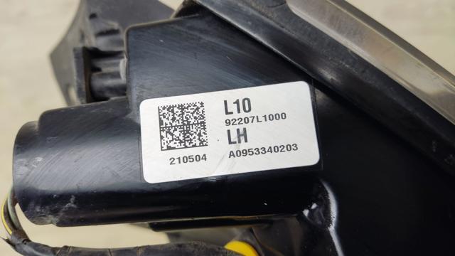 Фара денного світла, права 92270L1000 HYUNDAI