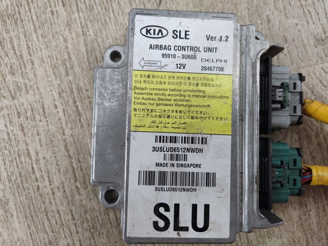 Блок управління airbag 959103U600 HYUNDAI