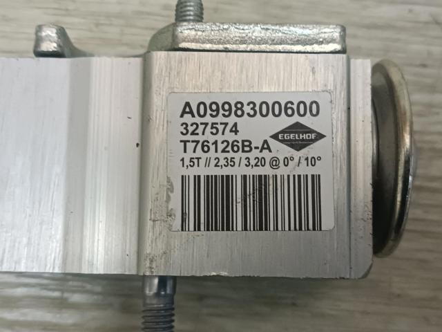 Клапан TRV, кондиціонера A0998300600 MERCEDES