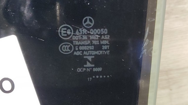 Скло задніх дверей, лівих A1177350110 MERCEDES