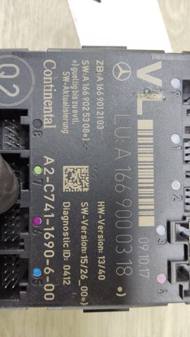 Блок комфорту передніх дверей A1669000318 MERCEDES