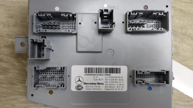 Блок керування сигналами SAM A2059006330 MERCEDES