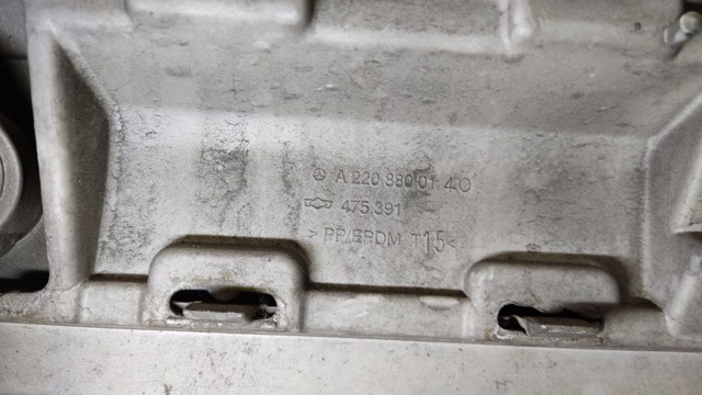 Буфер (бампер) задній A2208800140 MERCEDES
