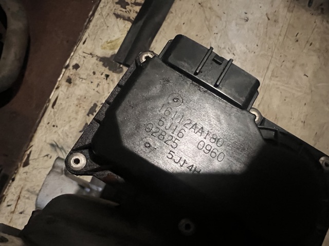 Заслінка повітряна 16112AA180 SUBARU
