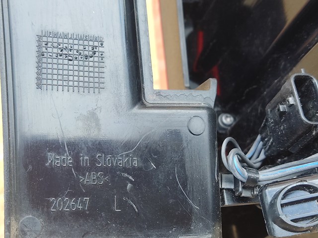 Ліхтар задній лівий 265550644R RENAULT