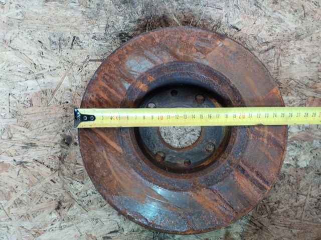 Гальмівний диск передній bipper 2008-2013, діаметр 257 мм, товщина 20.7 мм, бу-221210 46401356