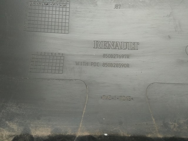 Буфер (бампер) задній 850B28590R RENAULT