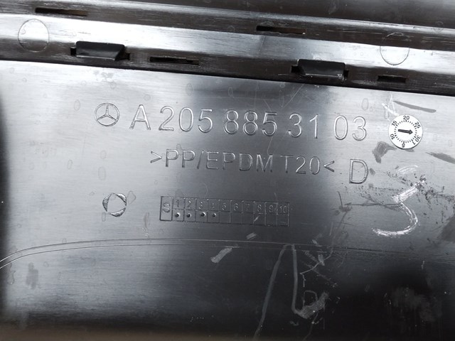 Бампер задній, нижня частина A2058853103 MERCEDES