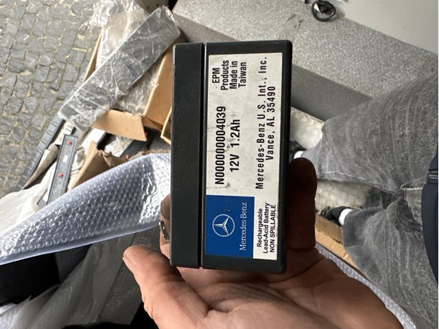 Акумулятор для авто 000000004039 MERCEDES